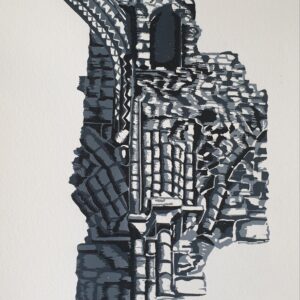 ‘Doorways and Arches to Nowhere’ Lindisfarne Priory