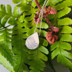 Simply Silver Pear Pendant
