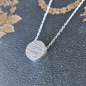 Simply Silver Round Pendant