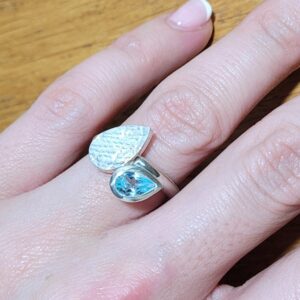 Pear Ring – Topaz
