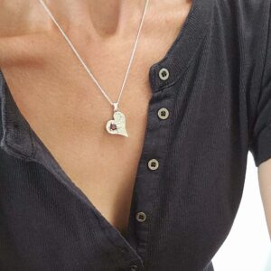 Heart within a Heart Pendant