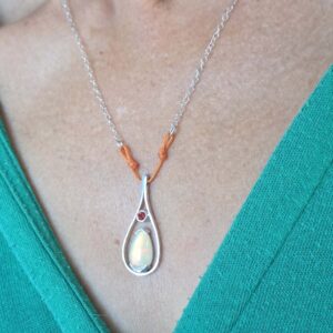 Opal Teardrop